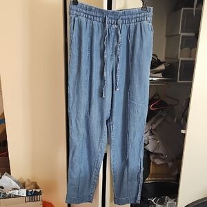 Gap Size 2 Casual Blue Drawstring Pants